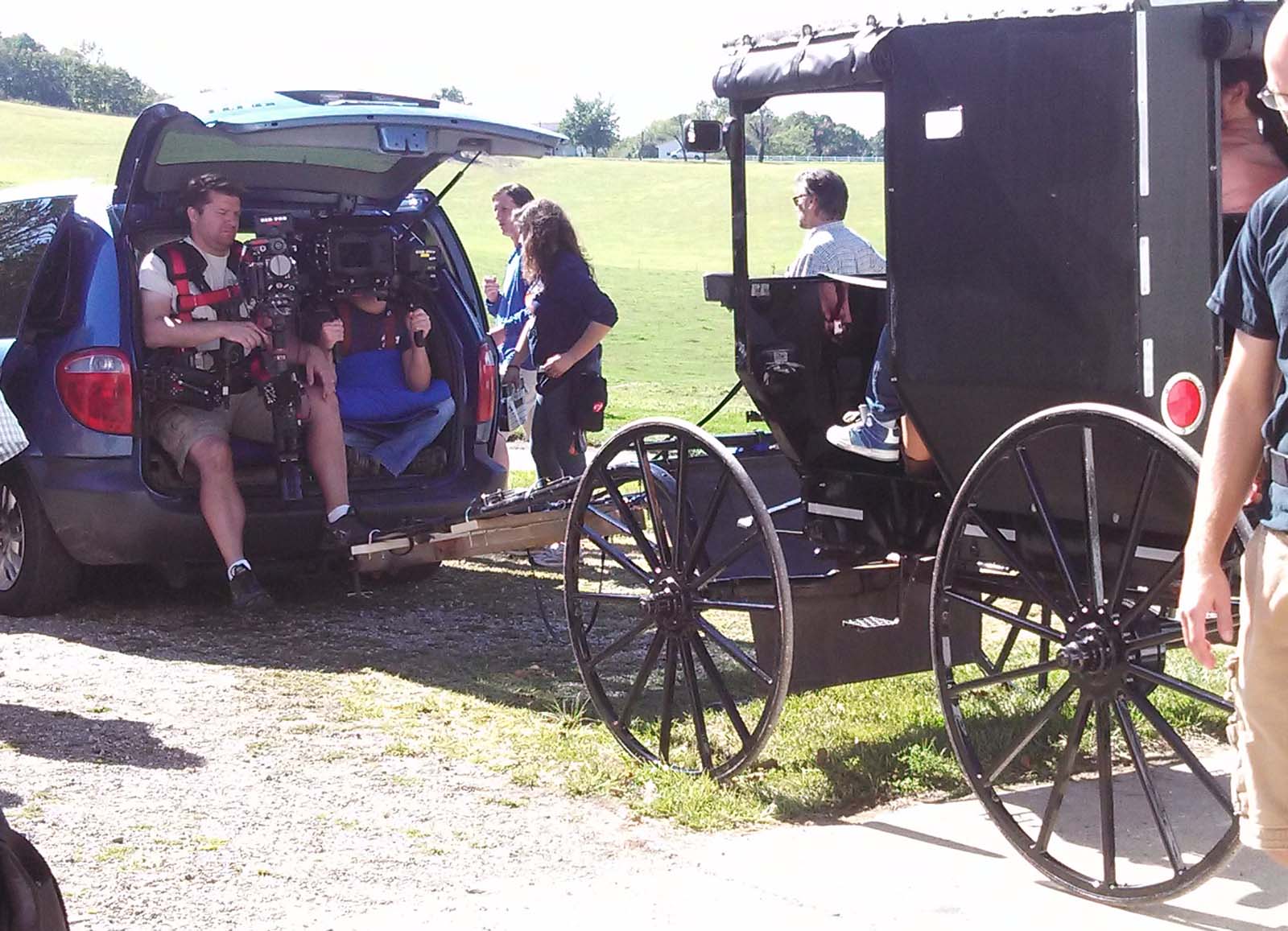 Day two: movie set of Love Finds You in Sugarcreek Ohio – Serena B. Miller
