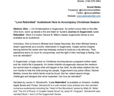 Love Rekindled (Audiobook) Press Release_12-2021 _Page_1